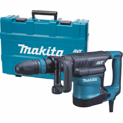 Makita HM1111C, Noir, Bleu, 11,2 J, 7,5 m/s², 1300 W, 528 mm, 126 mm