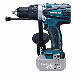 Makita BHP458Z, Perceuse à poignée pistolet, Sans clé, 7,6 cm, 1,3 cm, 1,6 cm, 400 tr/min