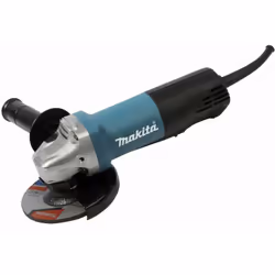 Meuleuse Ø 125 mm 840 W MAKITA - 9558PBGYK - Interrupteur poignée sécurité (homme mort) : coupure moteur dès le relâchement P ...