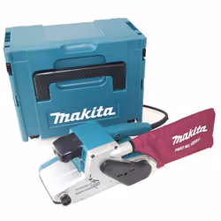 Ponceuse à bande avec variateur électronique, dans coffret MakPac- Makita 9911K La ponceuse à bande Makita est la plus compac ...