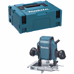 Description générale La défonceuse Makita RP0900J est une machine légère et économique, idéale pour les usinages décoratifs e ...