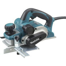 Makita KP0810J rabot électrique Noir, Bleu 850 W