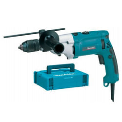 Makita HP2071FJ perceuse 2900 tr/min Sans clé 2,5 kg Noir, Bleu