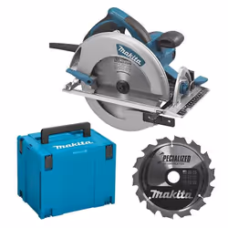 Scie Circulaire MAKITA 5008MGJX - 1800W - Ø 210mm La scie idéale pour les toituriers et les coffreurs, légère grâce à l'emplo ...