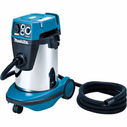 Makita VC3211HX1, Sec&humide, Noir, Bleu, Acier inoxydable, H, 40 L, 32 L, 27 L