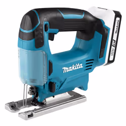 Makita JV183DWE, Noir, Bleu, 2900 spm, 6,5 cm, 1,8 cm, 1 cm, 6 mm