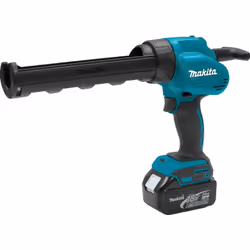 Pistolet à mastic sans fil avec batterie et chargeur à utiliser avec les cartouches de mastic et de silicone embout pour tube ...