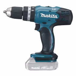 Makita DHP453Z, Perceuse à poignée pistolet, Sans clé, 1,3 cm, 3,6 cm, 1,3 cm, 1,3 cm