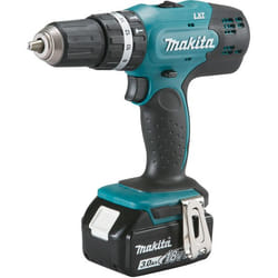 Makita DHP453SFE perceuse Sans clé 1,7 kg Noir, Bleu