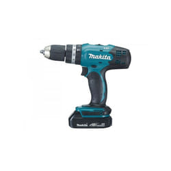 Makita DHP453SFE perceuse Sans clé 1,7 kg Noir, Bleu