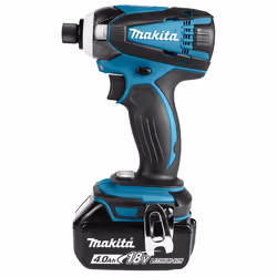 Makita DTD146RMJ, Noir, Bleu, 2300 tr/min, 1,4 cm, 160 N·m, Batterie, 18 V