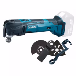 Outil Multi-fonction Makita DTM51ZJX1; 18 V (sans batterie et chargeur) + Accessoires