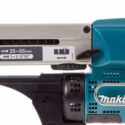 Tournevis Makita DFR550RFE; 18 V; 2x3,0 Ah accu.