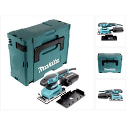Makita BO3711J ponceuse portative 22000 tr/min Noir, Bleu