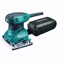 Makita BO4558J, Noir, Bleu, 28000 tr/min, 79 dB, Secteur, 112 mm, 131 mm