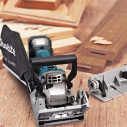 Makita DPJ180Z rabot électrique Noir, Acier inoxydable 6500 tr/min 18 W