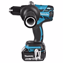Makita DDF481RTJ perceuse Sans clé 2,6 kg Noir, Bleu