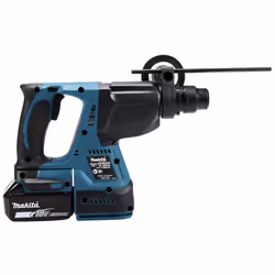 Perceuse à percussion sans fil Makita DHR242RTJ; 2,0 J; SDS-plus; 18 V; 2x5,0 Ah accu.