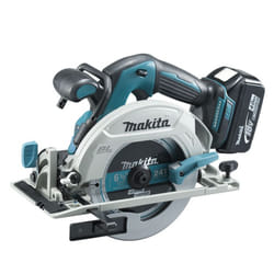 Makita DHS680RTJ scie circulaire portative 16,5 cm Noir, Gris, Turquoise 5000 tr/min