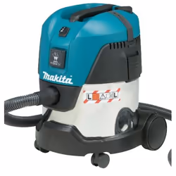Makita VC2012L, Sec&amp;humide, Noir, Bleu, Argent, L, 15 L, 12 L, 7,5 m