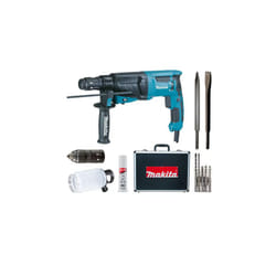 Makita - Perforateur burineur sds Plus - 800W 26mm avec coffret aluminium + Kit d'accessoires - HR2631FTX4