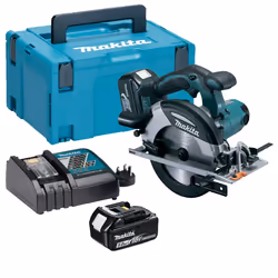 Scie circulaire sans fil Makita DHS630RTJ; 18 V; 2x5,0 Ah accu.