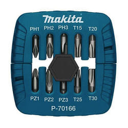 Makita P-70166 embout de tournevis 10 pièce(s)