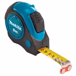 Mètre-ruban à rouleau MAKITA P-72986 - 8m Un outil de mesure indispensable Mètre déroulant, qui ne prendra que très peu de pl ...