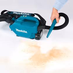 Makita DCL184Z aspirateur de table Bleu Sac à poussière - Vue supplémentaire 8