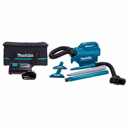 Makita DCL184RF, Sec, Combiné, 0,5 L, Noir, Bleu