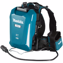 Makita PDC1200A01, Noir, Turquoise, 6 h, 40 V, 369 mm, 261 mm, 139 mm