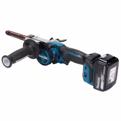 Makita DBS180Z ponceuse portative Ponceuse de précision Noir, Bleu
