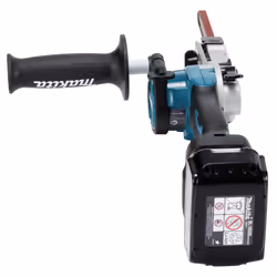 Makita DBS180Z ponceuse portative Ponceuse de précision Noir, Bleu - Vue supplémentaire 4