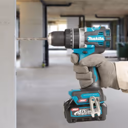 Perceuse à percussion sans fil Makita HP002GD201; 40 V; 2x2,5 Ah accu.