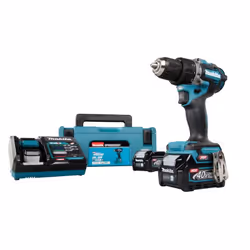 Perceuse Makita DF002GD201; 40 V; 2x2,5 Ah accu.