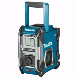 Description générale Radio de chantier MAKITA 12 à 40V Li-Ion, sans batterie ni chargeur - MR001G. Conçue pour résister aux c ...