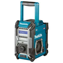 Makita MR003G récepteur radio Noir, Bleu, Gris