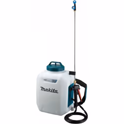 Makita DUS108Z, Pulvérisateur de jardin dorsal, 10 L, Noir, Bleu, Blanc, 5 bar, 317 mm, 237 mm