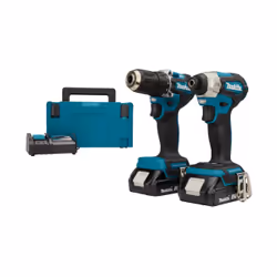 Ensemble d'outils Makita DLX2423AJ (DDF487 + DTD157); 18 V; 2x2,0 Ah accu.