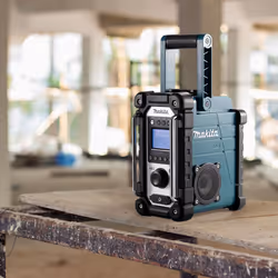 Makita DMR116 Radio de Chantier Numérique AM/FM 18V Turquoise - Vue supplémentaire 7