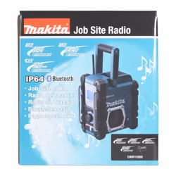 Makita DMR108N Radio portable Numérique Noir, Bleu - Vue supplémentaire 21
