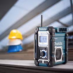 Makita DMR108N Radio portable Numérique Noir, Bleu - Vue supplémentaire 23