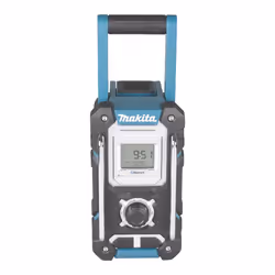 Makita DMR108N Radio portable Numérique Noir, Bleu - Vue supplémentaire 8