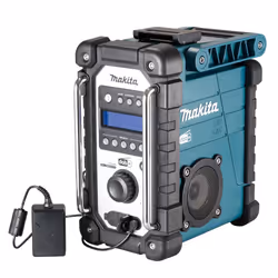 Makita DMR110N Radio portable Chantier Numérique Noir, Turquoise
