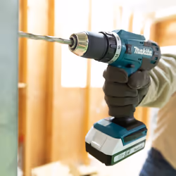 Makita DF488D002 perceuse 1400 tr/min Sans clé Noir, Bleu