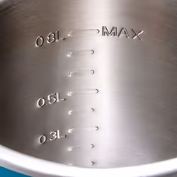 Makita KT001GZ bouilloire 0,8 L Noir, Bleu - Vue supplémentaire 11