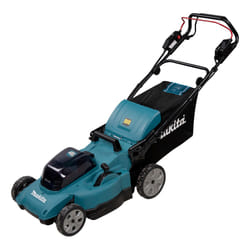 Makita DLM481Z tondeuse à gazon Tondeuse à gazon poussée Batterie Noir, Bleu, Métallique