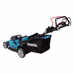 Makita DLM481Z tondeuse à gazon Tondeuse à gazon poussée Batterie Noir, Bleu, Métallique