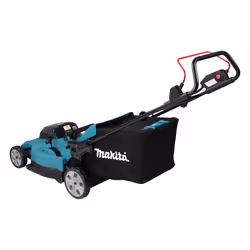 Makita DLM538Z tondeuse à gazon Tondeuse à gazon poussée Batterie Noir, Bleu, Métallique