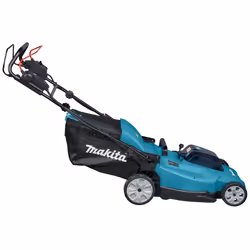 Makita DLM539PT2 tondeuse à gazon Marcher derrière un tracteur tondeuse Batterie Noir, Vert - Vue supplémentaire 8